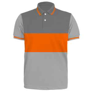 Polos imprimés de grande taille pour hommes de qualité supérieure fabriqués avec du spandex en polyester de haute qualité - Product Image 1