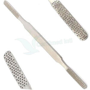 Escofina nasal Fomon Diamond, 8,5 ''(21,5 cm) con escofinas nasales de acero inoxidable alemanas para rinoplastia - Product Image 2