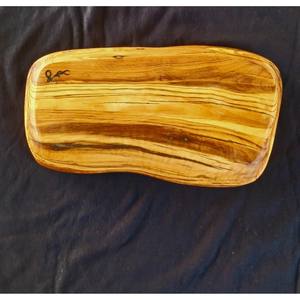 Bol de service en bois massif de qualité supérieure bol à deux compartiments pour noix séchées et collations cadeaux de pendaison de crémaillère - Product Image 3