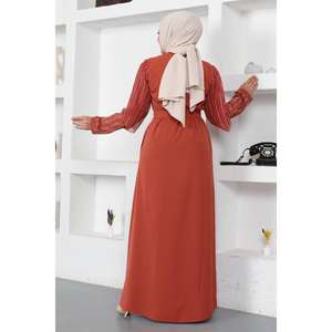 Abrigos, Chaquetas y Gabardinas Modestas Adornadas con Perlas de Imitación, Abaya con Toque Elegante - Product Image 5