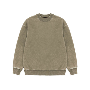 Sweat-shirts à capuche tendance pour hommes, style hip-hop personnalisé, lavage à l'acide, style streetwear, coton, coupe ample, respirant - Product Image 3