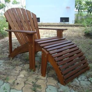Silla de sofá Adirondack resistente a la intemperie a precio de venta al por mayor para jardín, porche, hoteles y uso al aire libre, muebles de patio de madera - Product Image 4