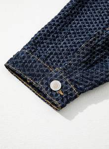 Nouvelle conception de veste en jean pour femmes, veste en jean personnalisée pour l'extérieur, lavage à l'acide, meilleure vente en gros, veste en jean personnalisée OEM - Product Image 6