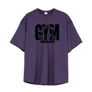 ผู้ชายเสื้อยืดขนาดใหญ่เสื้อยืดพิมพ์แบบกําหนดเองโลโก้ที่กําหนดเองขายส่งผู้ชายผ้าฝ้ายเสื้อยืดเฮฟวี่เวท Unisex - Product Image 3