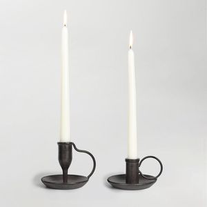 Bougeoir en laiton artisanal écologique, doré et noir, décoration moderne pour la maison, support de bougie pour mariage - Product Image 4