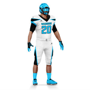 Uniformes de fútbol americano transpirables de secado rápido, tela elástica sublimada, equipos de aparejos completos, conjuntos de camisetas para clubes - Product Image 3