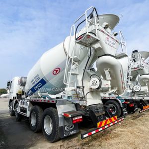 Camión mezclador de concreto 8*4 usado clásico y duradero en stock Directo de fábrica listo para la venta - Product Image 3