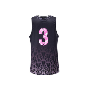 Ensembles d'uniformes de basketball personnalisés pour équipes, sans manches, imprimés par sublimation, 100 % polyester, respirants, séchage rapide, vente en gros, OEM personnalisé - Product Image 2