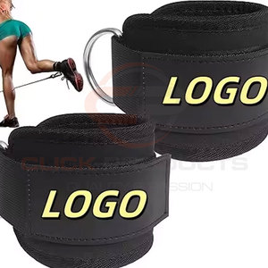 Offre Spéciale sangles de cheville réglables confortables avec anneau en D Legend Fitness sangle en néoprène sangle de soutien sangle de cheville - Product Image 1