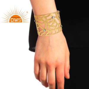 Best Selling 2026 Sterling <b>Silver</b> Natural Crystal Quartz Gemstone Cuff <b>Bangle</b> Custom Jewelry <b>for</b> <b>Women</b> Gift <b>for</b> Her - Product Image 4