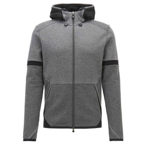 Pure Quality Unisex 100% Poliéster Ropa deportiva Chaqueta cálida Chándal Invierno Adultos Sudadera con capucha y pantalón Conjunto de 2 piezas para hombres - Product Image 5