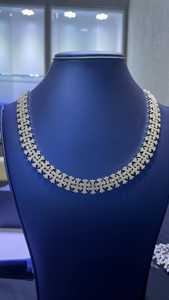 Iced Out Cross 925 Sterling Silver Rhodium Plated VVS Moissanite Diamond Prong Setting Luxury <b>Statement</b> <b>Necklace</b> For Unisex - Product Image 6