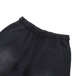 Pantalones de chándal para hombre, pantalones de chándal grises de punto, mallas atléticas, 280G, pantalones de chándal de lana pequeños de algodón para hombre - Product Image 6