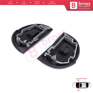BSP848-1 กระจกมองข้างยาง L + R ซีลกรอบโลหะสำหรับ W210 S210 W140 W202 S202 SL R129 Facelift - Product Image 2
