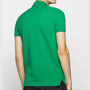 Polos deportivos de algodón 100% de diseño personalizado de ajuste delgado de alta calidad para hombres, polos suaves y cómodos para hombres - Product Image 2