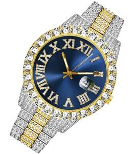 นาฬิกาเพชรคลาสสิกสำหรับผู้ชายพร้อมตัวเรือนกันน้ำสายสแตนเลส - Product Image 3