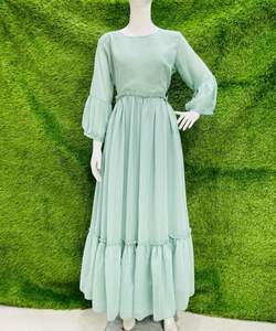 Diseñador indio Lahenga Choli con blusa Diseñador tradicional indio Ropa casual Material de vestido rosa colorido con ropa Dupatta Bo - Product Image 4