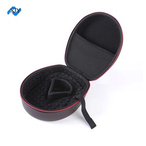 Nouvel étui rigide pour <span class=keywords><strong>casque</strong></span> Eva, sac personnalisé avec fermeture éclair, étuis rigides pour <span class=keywords><strong>casque</strong></span> Eva avec logo pour le rangement des câbles, écouteurs - Étui uniquement - Product Image 3
