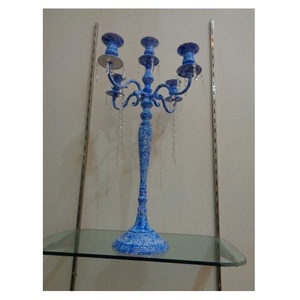 Wholesale High Quality 5 Arms Metal Candelabra Candlestick <b>Candle</b> Holder For Table Wedding Centerpiece - Product Image 1