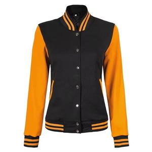 Veste universitaire Letterman de baseball de haute qualité personnalisée OEM pour hommes femmes support hiver devant broderie chenille matériel cuir - Product Image 1
