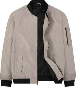 Veste Bomber de vêtements de sport pour hommes de qualité pour le printemps automne vêtements d'extérieur brodés décontractés avec col montant manteaux hauts Ropa Hombre - Product Image 1