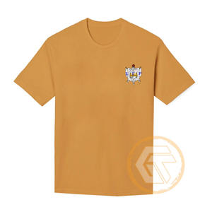 T-shirt de sororité pour femmes GREEK TREASURES Sigma Gamma Rho, 100% coton jersey, col rond, brodé, respirant pour l'été, vente en gros - Product Image 4