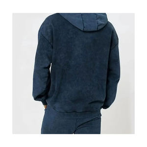 ชุดวอร์มผ้าไนลอนสองชิ้นสำหรับผู้ชายชุดวอร์มผ้าไนลอนแบบมีซิปด้านหลังมีกระเป๋ามีซิปกางเกงกันลมขนาดใหญ่ออกแบบได้ตามต้องการ - Product Image 3