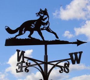 Girouette en métal vintage avec un design élégant inspiré des animaux pour s'adapter à toute maison rustique ou environnement extérieur - Product Image 5