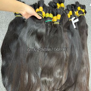 Materia Prima de la Más Alta Calidad, Cabello Humano Virgen Natural Sin Procesar, Liso, Cutícula Completa Alineada, Recién Cortado de un Solo Donante - Product Image 3