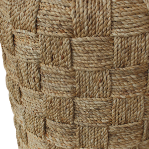 Table basse ronde à carreaux en jonc de mer fabriquée au Vietnam matériaux écologiques meubles de maison décor à la maison en gros - Product Image 3