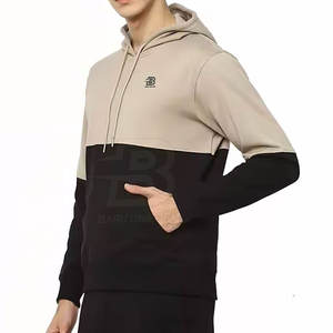 Sudaderas con Capucha para Hombre para Uso en Exteriores e Invierno - Diseño con Capucha de Color Sólido, Algodón/Poliéster Transpirable, Tallas y Colores Personalizados - Product Image 1