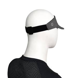 Visor FOLDY <b>Grey</b> Breathable Sports <b>Cap</b> - Product Image 4