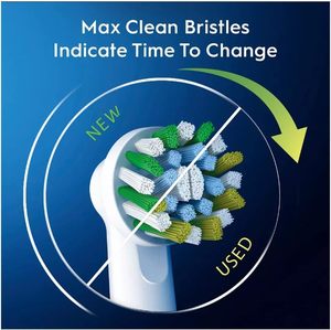 Têtes de brosse de rechange Oral-B Pro Cross Action, lot de 10 (pack XXL), recharges pour brosse à dents électrique, version internationale - Product Image 1