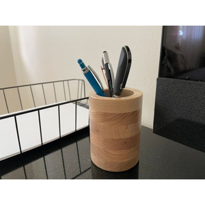 Newest Design Tableware Wooden Pen Holder Custom Wooden Pen Pencil Holder For Hot Selling Desktop Organizer Wooden Pen Holder - Product Image 4