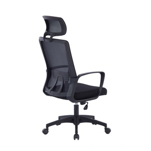 Jet-Line Ergonomic Swivel Armchair <b>Black</b> Office <b>Chair</b> with Contemporary Design Foam and PP Material for <b>Desks</b> - Product Image 1