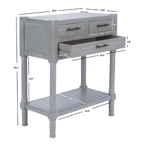 OEM Customized Modern Grey Wooden <b>Console</b> <b>Table</b> Handcrafted Bamboo for Entry Decor Newly Designed - Product Image 1