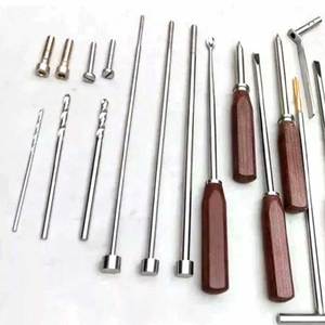 Juego de Instrumentos Veterinarios Dentales Equinos para Buccotomía Ortopédica, Acero Inoxidable de Grado Quirúrgico, Autoclavable, Completo para Odontología Equina - Product Image 2