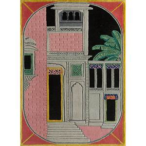 Jaipur Wunderkammer 9x12 Rectangle Rug Multi-Hand Tufted Wool & <b>Viscose</b> Novelty Pattern for Home Living Room for Teens-<b>Top</b>-9053 - Product Image 1