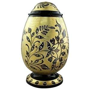 Urne de crémation classique rose clair adulte en laiton pour animaux de compagnie et boîte funéraire urnes souvenir cercueil urne funéraire mémorial humain - Product Image 3