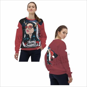 Sweat-shirts pour femmes en tissu épais pour l'hiver, nouvelle collection, style tendance - Product Image 4