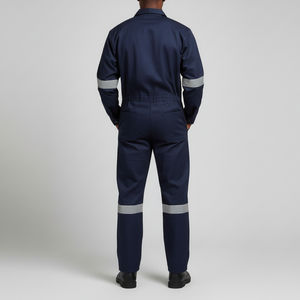 Combinaison haute visibilité, vêtements de travail adaptés aux ouvriers, combinaison haute visibilité respirante, construction, usage quotidien - Product Image 2