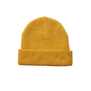 Beanie Caps Lana Cálido Moda Invierno Punto Venta caliente Sombrero Logotipo personalizado Alta calidad Unisex Acrílico Cálido Lado gorros de lana - Product Image 3
