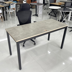 CB68172 Minimalist Modern Design Ergonomic <b>Computer</b> Table 140x60cm <b>Desk</b> Swivel Base Combo with Headrest for Office Bedroom Use - Product Image 2