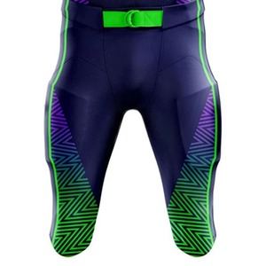 Ensemble d'uniformes de football américain à séchage rapide pour jeunes de haute qualité Couleur personnalisée imprimée Motif unique Vêtements de sport respirants différents - Product Image 6