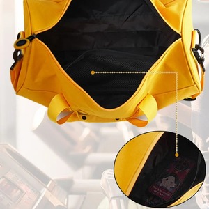 กระเป๋าเดินทางลำลองกีฬาจุของได้มากเป็นมิตรต่อสิ่งแวดล้อมกระเป๋าคาดลำตัวทรงกระบอกลายเสือดาวมีซิปแห่งชาติผ้าอ็อกซ์ฟอร์ดกันน้ำ - Product Image 4