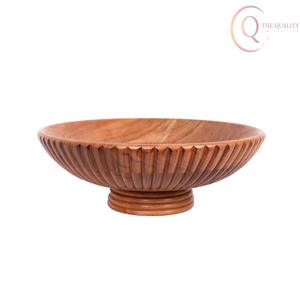 Bol à dattes en bois fait à la main pour les fêtes, les maisons, les bureaux et les salles de banquet - Forme et couleur personnalisées - Product Image 6