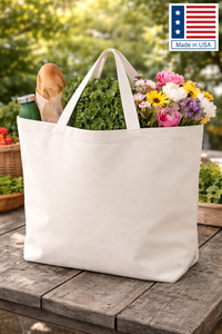 Bolsa de Lona Lincoln Hecha en EE. UU. para Compras, Playa, Viajes y Supermercado - Product Image 2