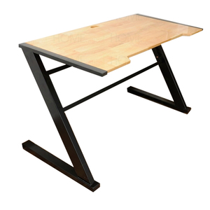 Pieds de banc en aluminium de style industriel en forme de Z pour bureaux de 120x60 cm - Utilisation à domicile, au bureau et en milieu hospitalier - Product Image 2