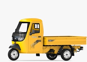 Achetez un nouveau tricycle électrique cargo fermé, véhicule utilitaire léger à trois roues pour livraison et transport commercial 60V - Product Image 2