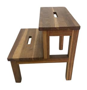 Tabouret de bain en bois - Product Image 2